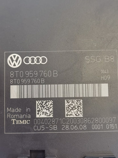 2007-2016 Audi S5 Power Seat Control Module 8T0959760B