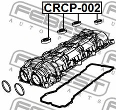 Febest 2009 Dodge Ram 1500 Seal Ring, Spark Plug Tube CRCP-002