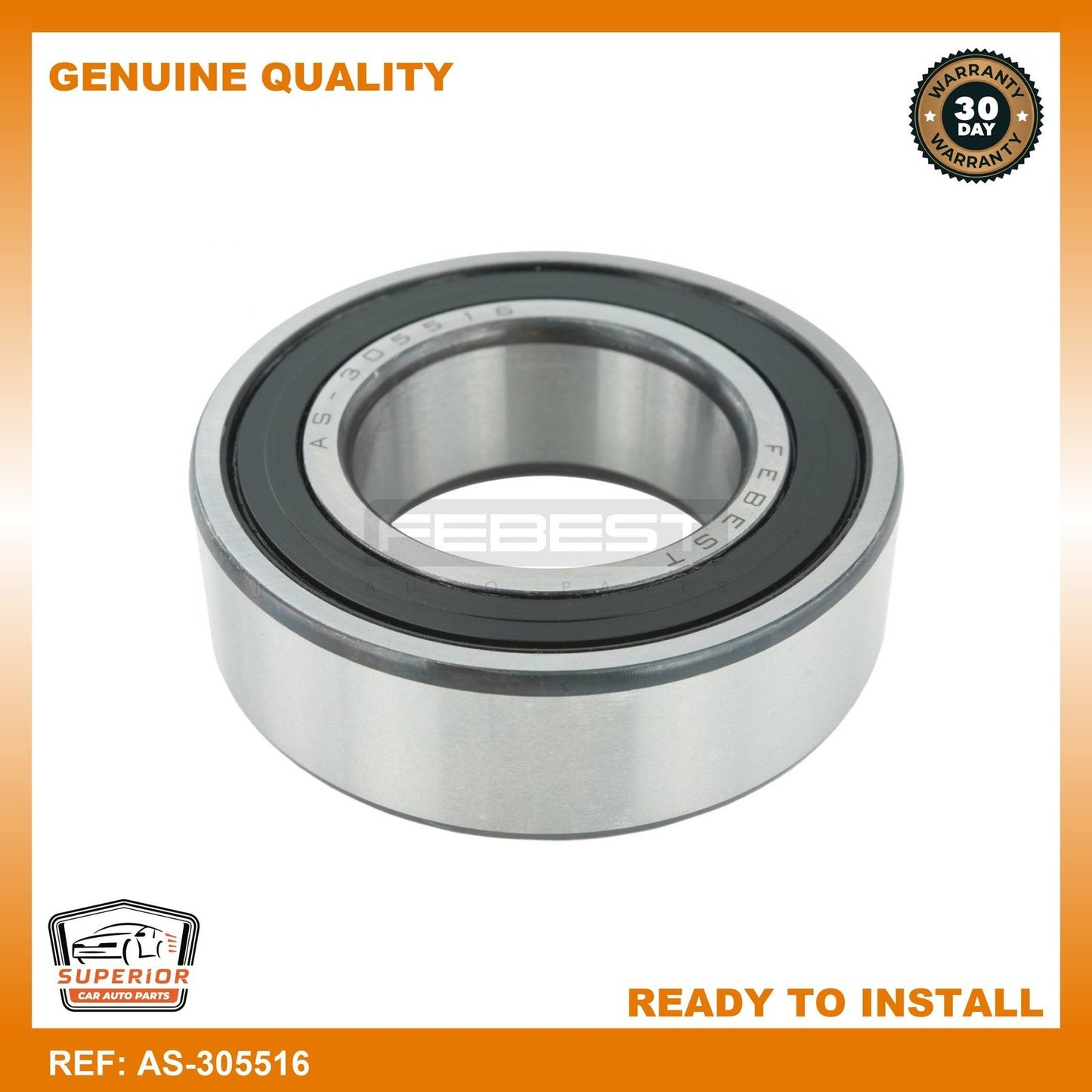 FEBEST 2011-2015 Chevrolet Aveo Bearing, Drive Shaft AS-305516