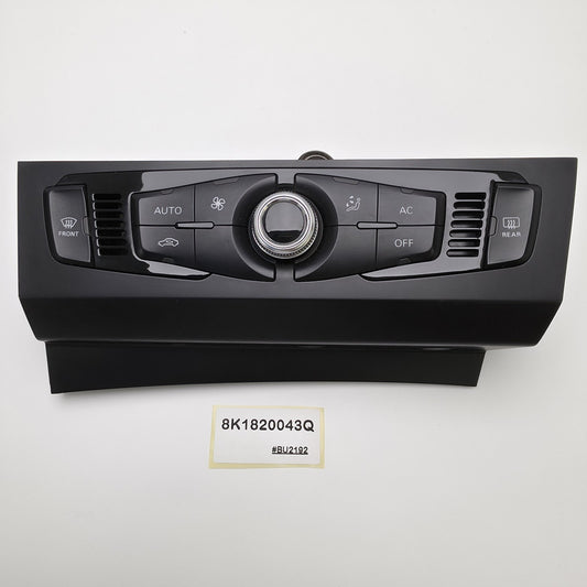 2013-2016 Audi A5 Single Zone A/C Climate Control 8K1820043Q