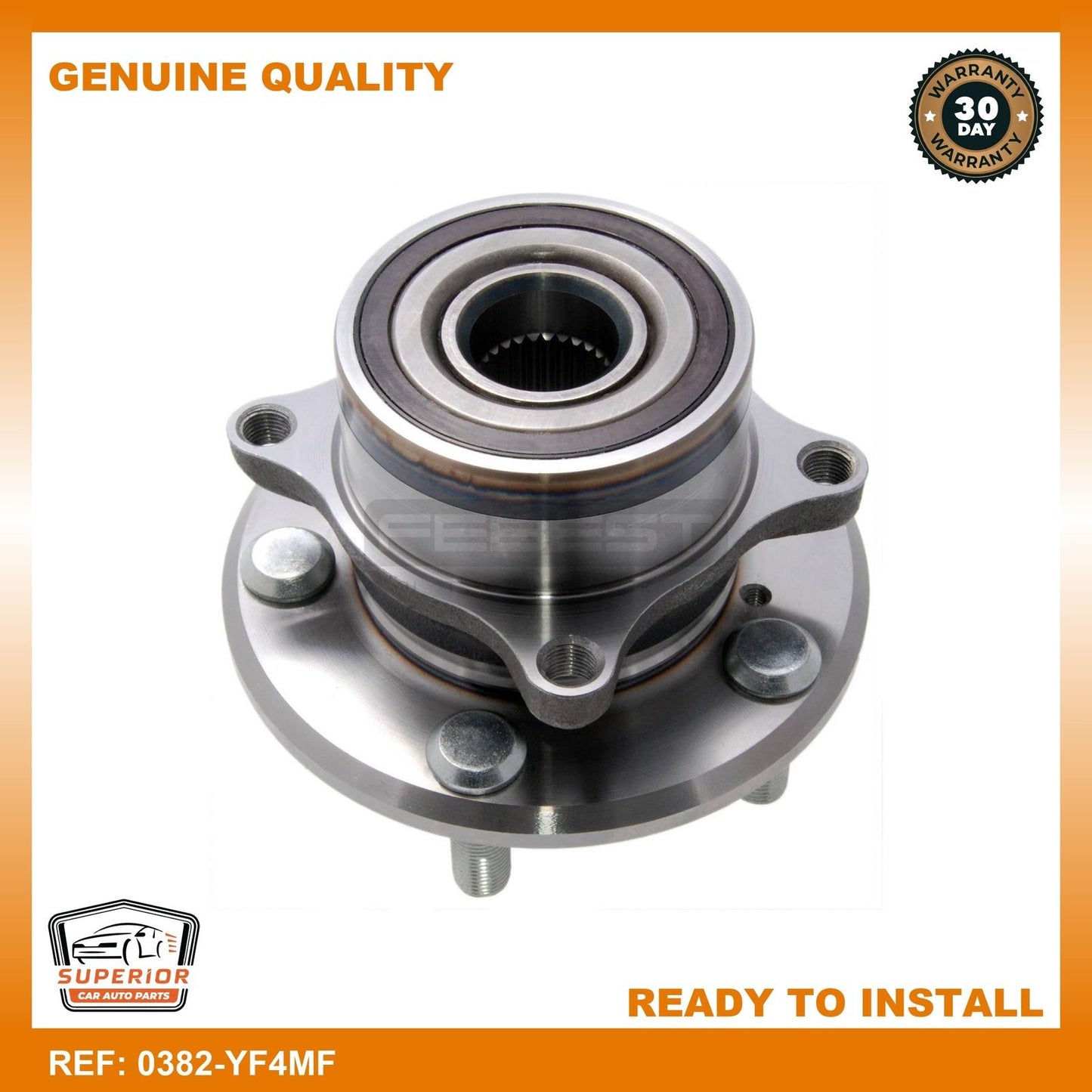 FEBEST 2009-2015 Honda Pilot Front Wheel Hub 0382-YF4MF