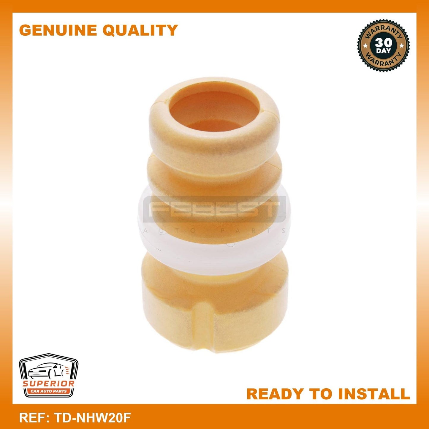 FEBEST 2003-2009 Toyota Prius Front Shock Absorber Jounce Bumper TD-NHW20F