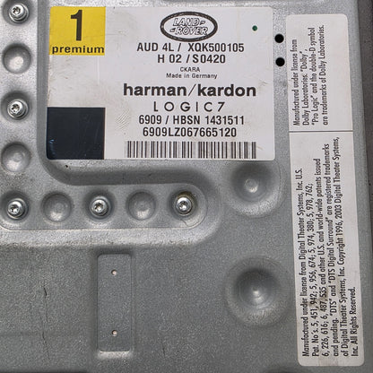 2005-2009 Land Rover Discovery 3 HARMAN KARDON LOGIC 7 AMP XQK500105