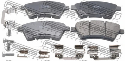 FEBEST Alfa Romeo Pad Kit, Disc Brake, Front 0701-SX4F