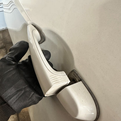 2012 BMW X6 Left Rear Door Carrier & Handle Used OEM