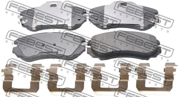 FEBEST 2010-2016 Kia Sportage Brake Pad Set 1201-ELANF
