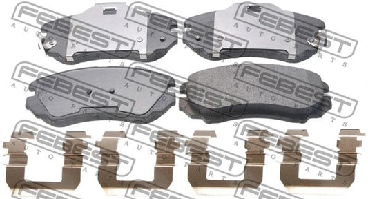 FEBEST 2010-2016 Kia Sportage Brake Pad Set 1201-ELANF