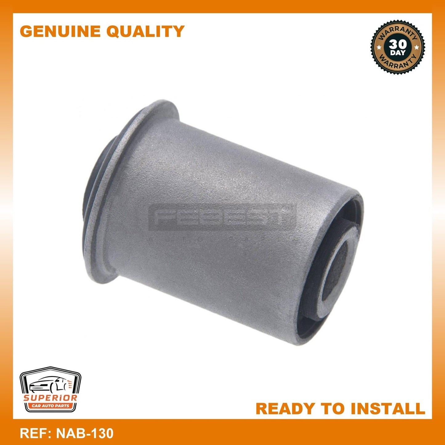Febest 1995-1998 Nissan 200SX Rear Arm Bushing NAB-130