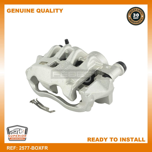 FEBEST Alfa Romeo Front Right Brake Caliper Assembly w/ Bracket 2577-BOXFR