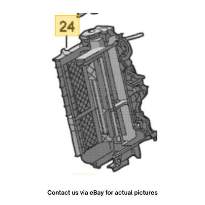 2012 Audi A4 Heater-Core Case Housing Used OEM 8K1820007G