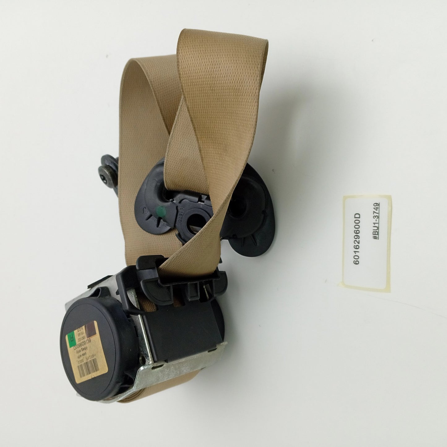 2003-2010 BMW E60 Front Right Seat Belt 601629600D