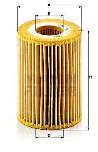MANN-FILTER 2010-2021 Mercedes-Benz Sprinter 2500 Engine Oil Filter HU821X