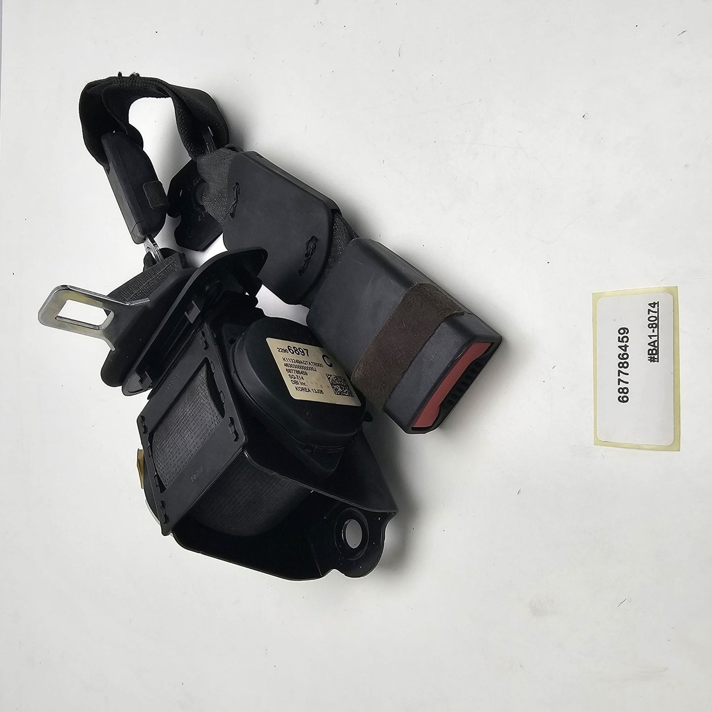2013-2025 Chevrolet Trax Passenger Right Retractable Seatbelt 687786459
