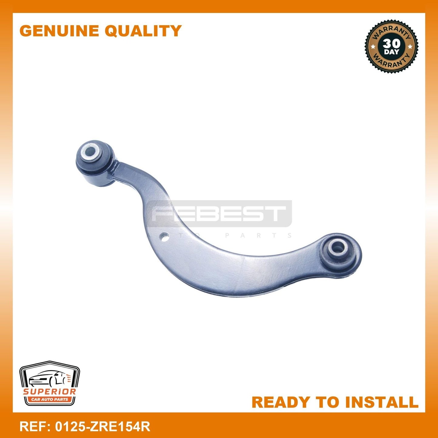 FEBEST 2011-2015 Lexus CT200h Rear Trailing Rod 0125-ZRE154R