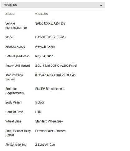 Jaguar 2017-2024 F-Pace Radiator Support Air Deflector T4A13326