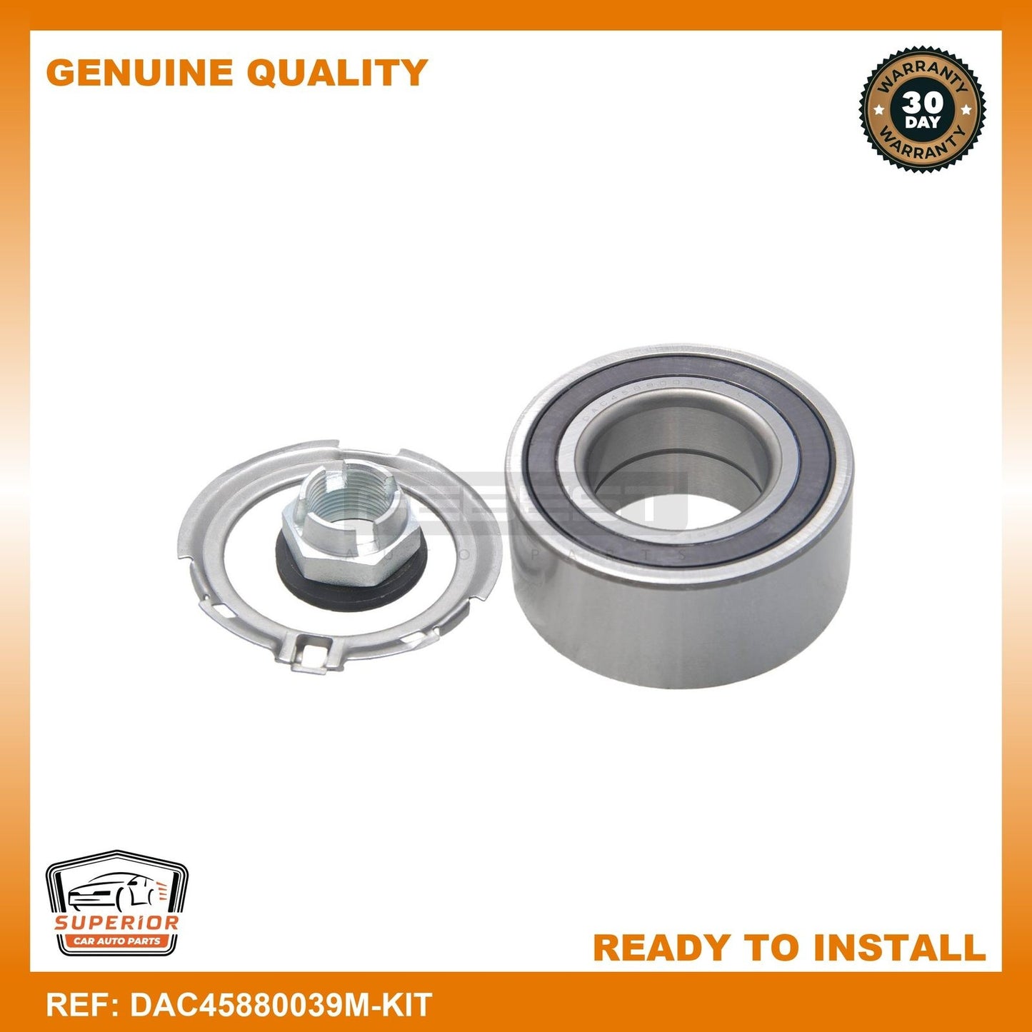 FEBEST 2007-2014 Renault Trafic Wheel Bearing Kit DAC45880039M-KIT