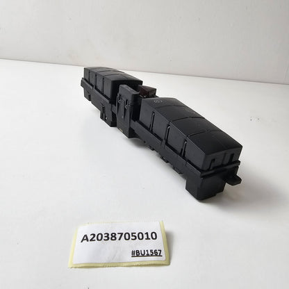 Mercedes W203 C-Class Switch Block Parktronic & Rear Window Blind A2038705010