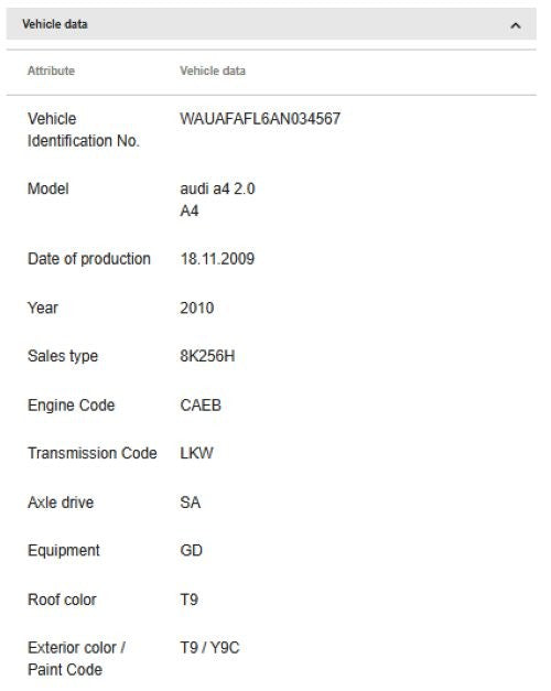 Audi 09-25 Q5 Fuel Pump And Sender Assembly 8R0919051N001