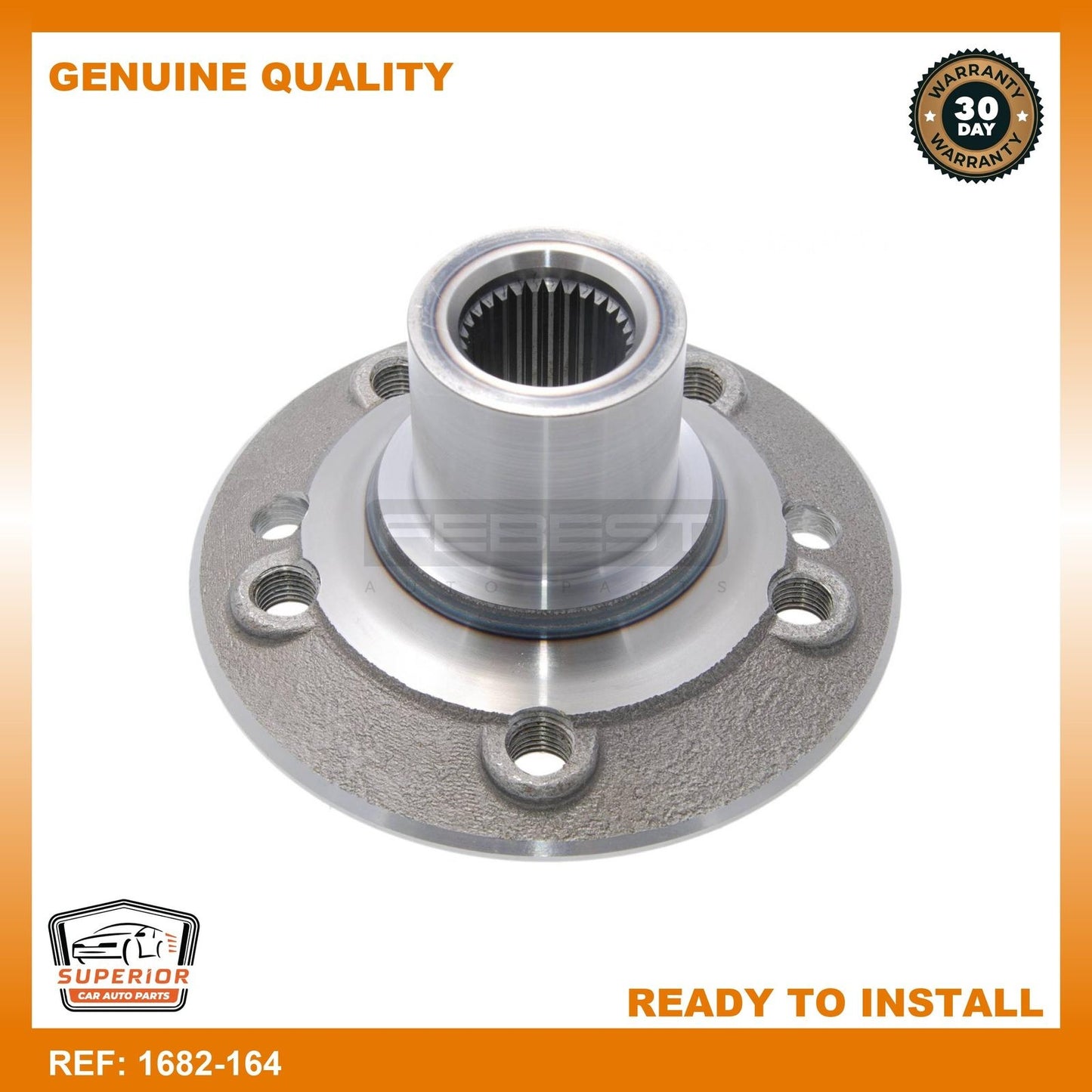 Febest Rear Wheel Hub Without Bearing 1682-164