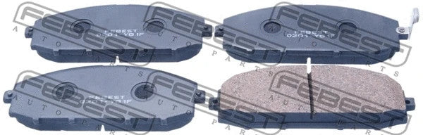 Febest Pad Kit Disc Brake Front 0201-Y61F