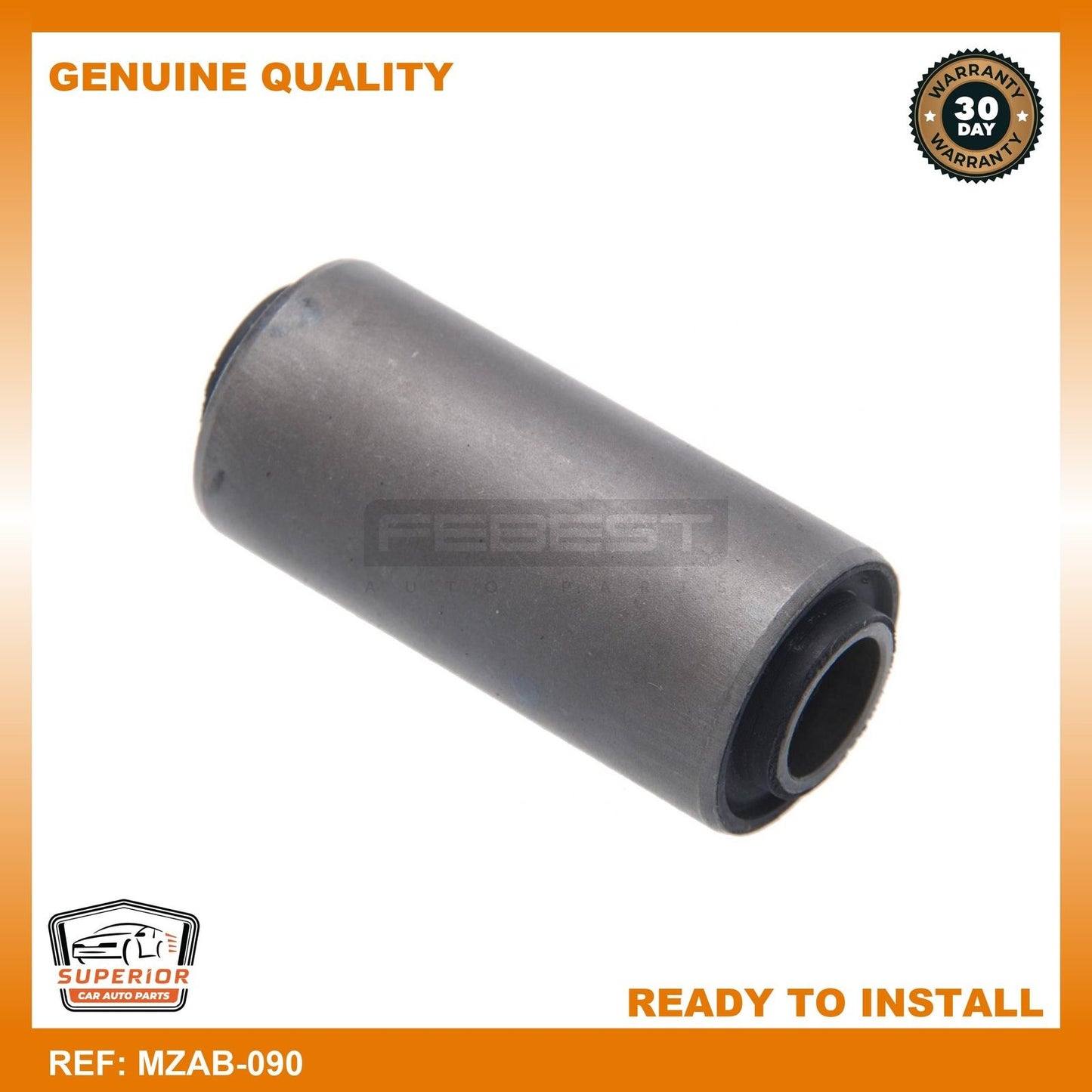 Febest Leaf Spring Bushing MZAB-090