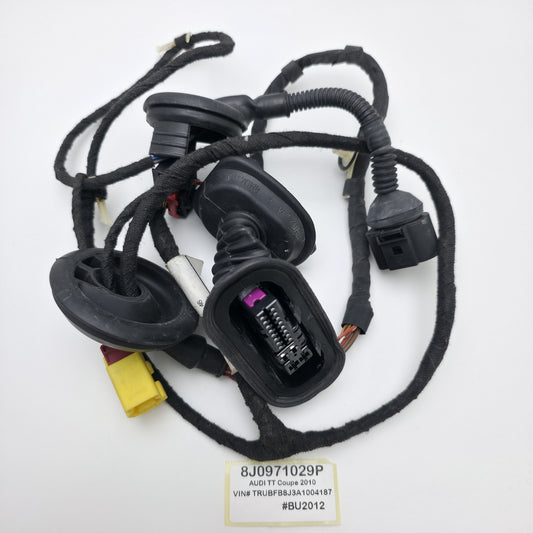 2007-2014 Audi TTS Front Left Door Wiring Harness 8J0971029P