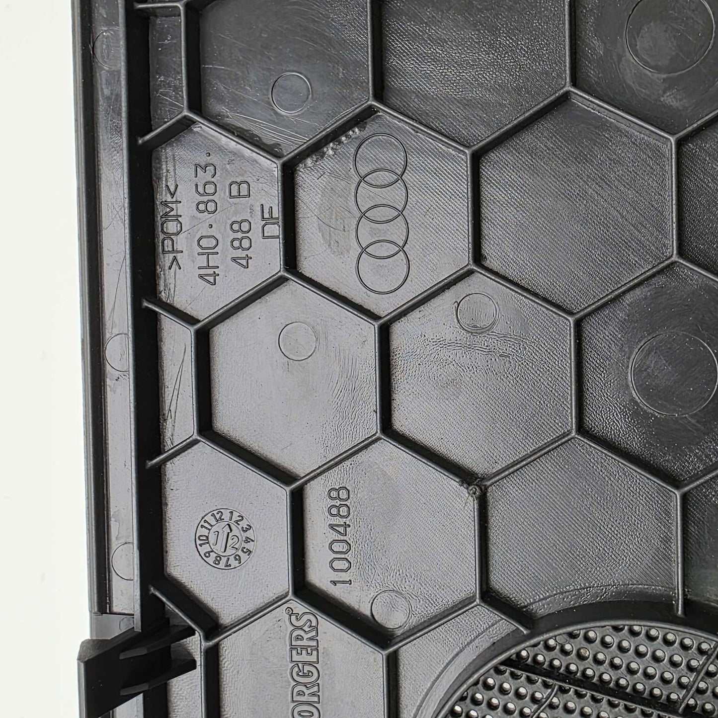 2013-2018 Audi S8 Rear Right Speaker Grille Cover 4H0863488B