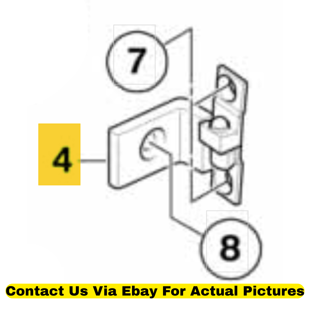 2012 BMW X6 Front Lower Left+Right Door Hinges - Used