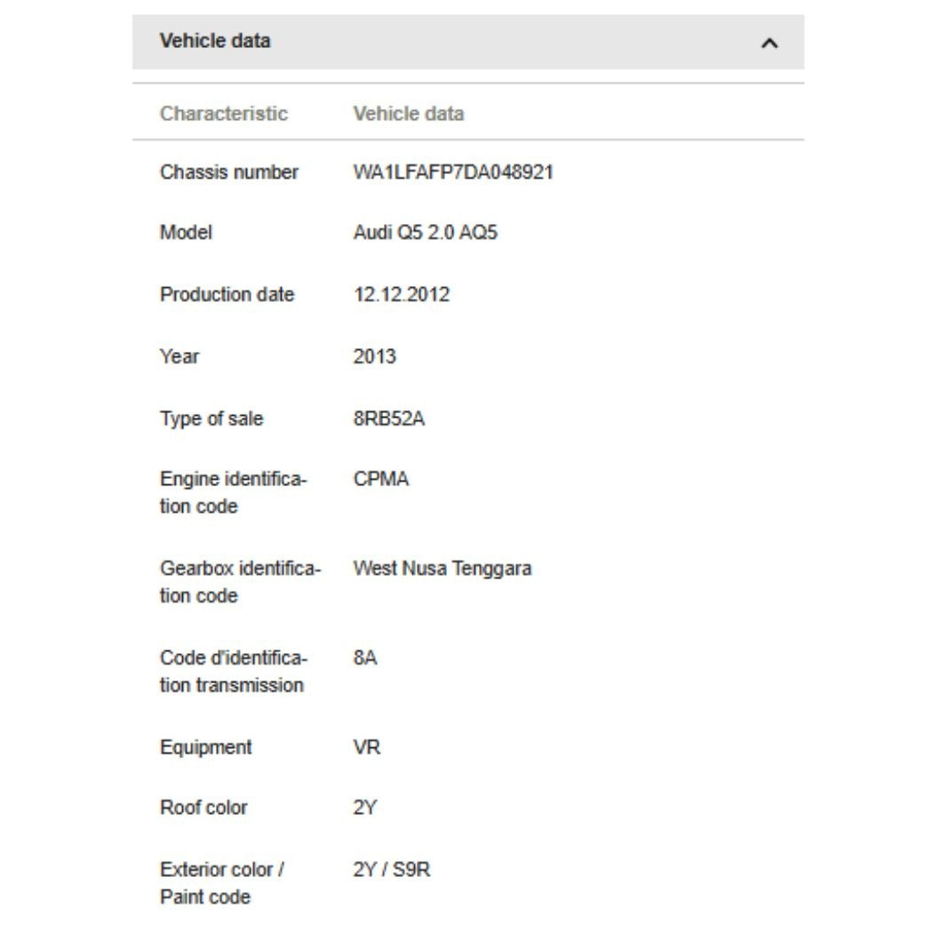 2012 Audi Q5 A/C Expansion Valve 8T0820679