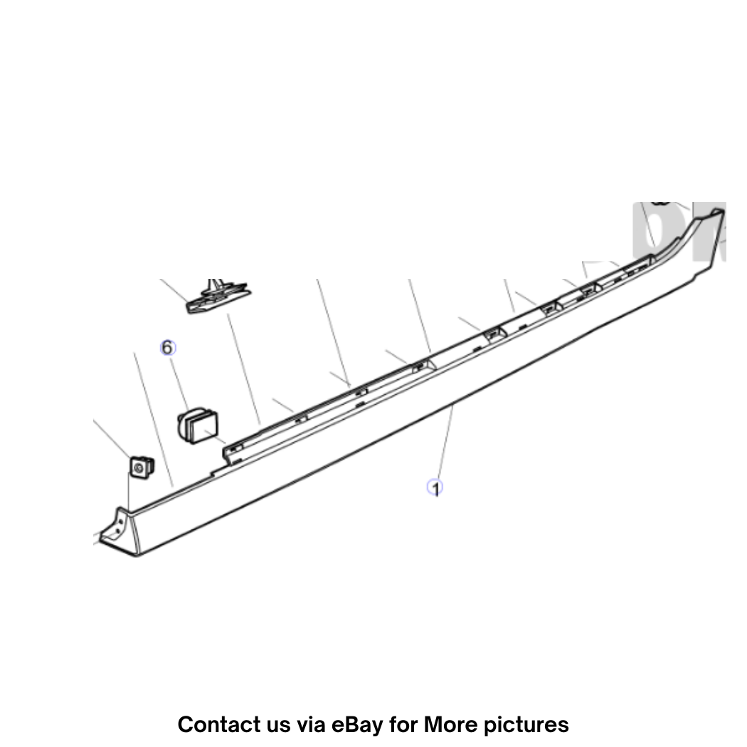 2009 Chevrolet Lumina S Right Side Rocker Panel Molding Used OEM 92162072