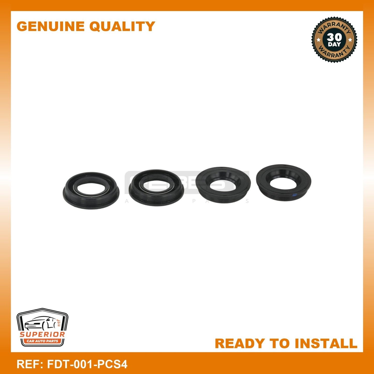 FEBEST Alfa Romeo O-Ring Fuel Injector Pcs 4 FDT-001-PCS4