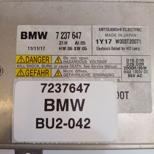 2009-2012 BMW 750li XENON HID BALLAST CONTROL MODULE 7237647