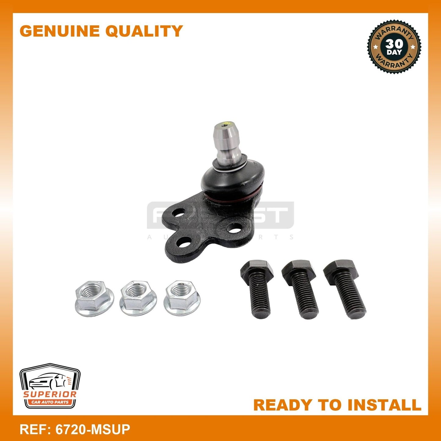 FEBEST Tesla Motors Ball Joint Front Upper Arm 6720-MSUP