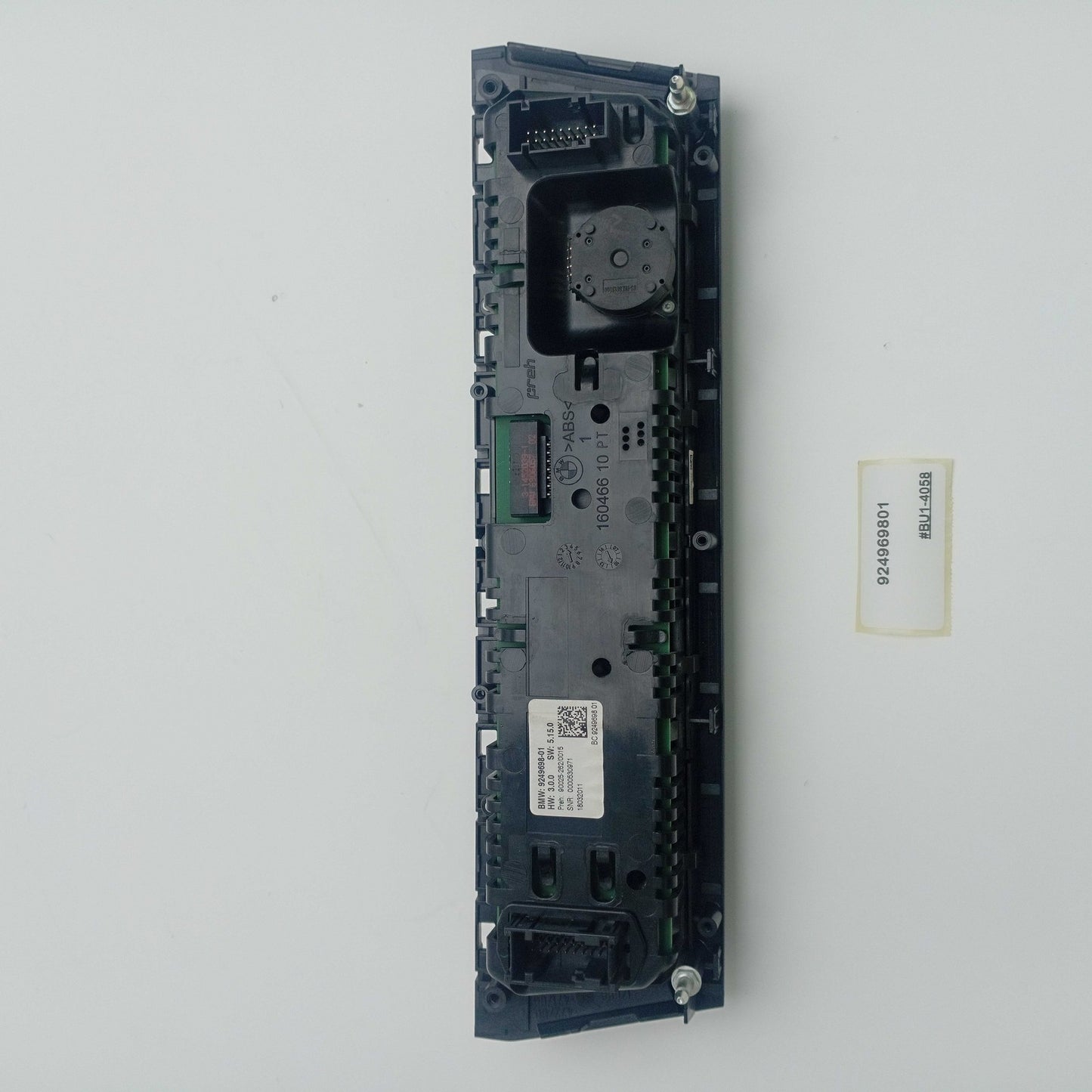 2010-2016 BMW 5 F10 Air conditioning/heating control unit 924969801
