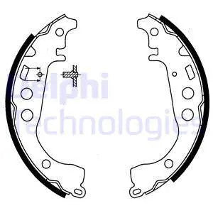 DELPHI 2001-2003 Toyota Prius Brake Shoe Set LS1854