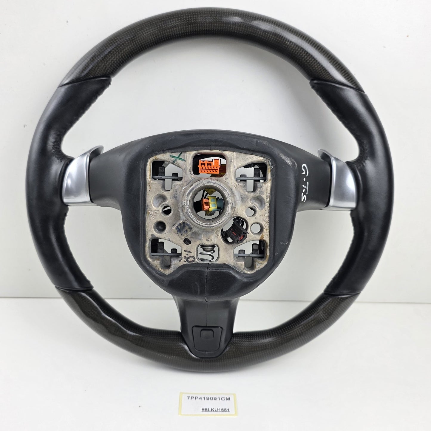 2010-2016 Porsche Cayenne Carbon Multifunction Steering Wheel 7PP419091CM