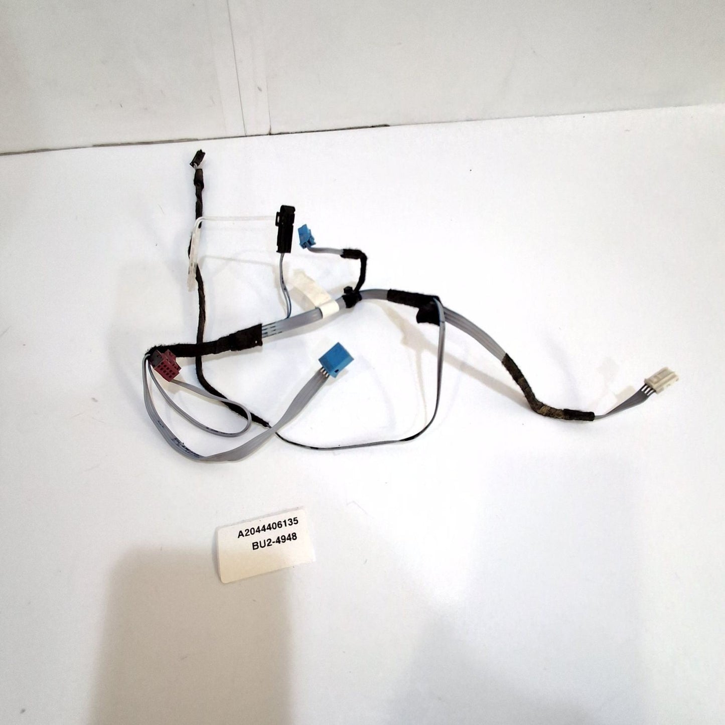 2008-2014 Mercedes-Benz C300 Rear Left Door Wiring Harness A2044406135