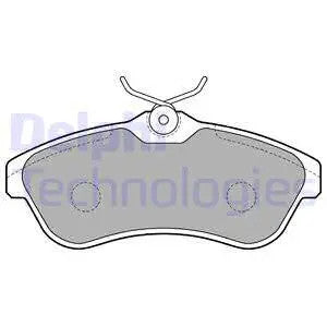 DELPHI CITROEN Disc Brake Pad Set LP1715