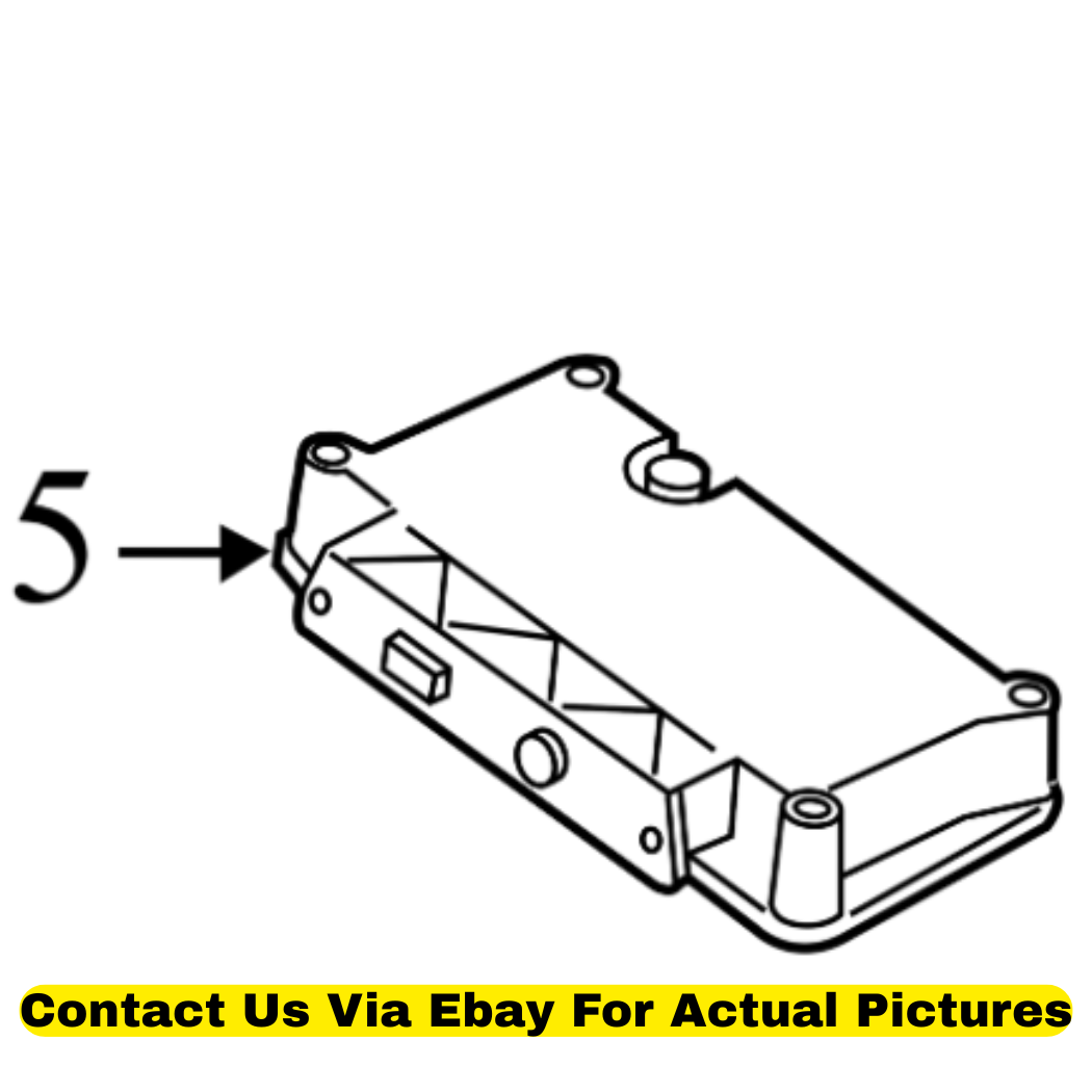 2012 Audi A8 Quattro Lane Departure Warning Module Used OEM 4G0907107E