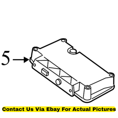 2012 Audi A8 Quattro Lane Departure Warning Module Used OEM 4G0907107E