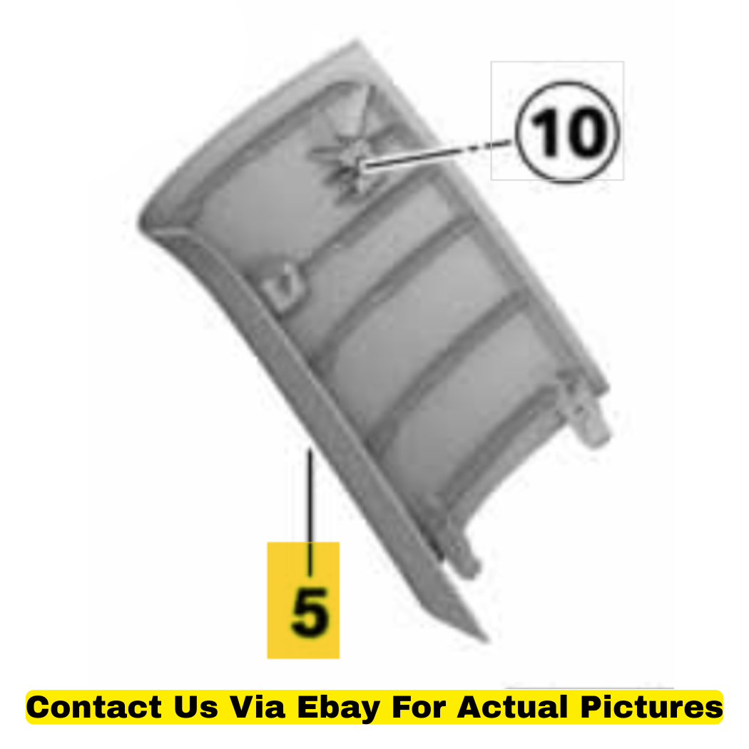 2012 Mini Cooper Countryman Pillar Trim Cover Set Used