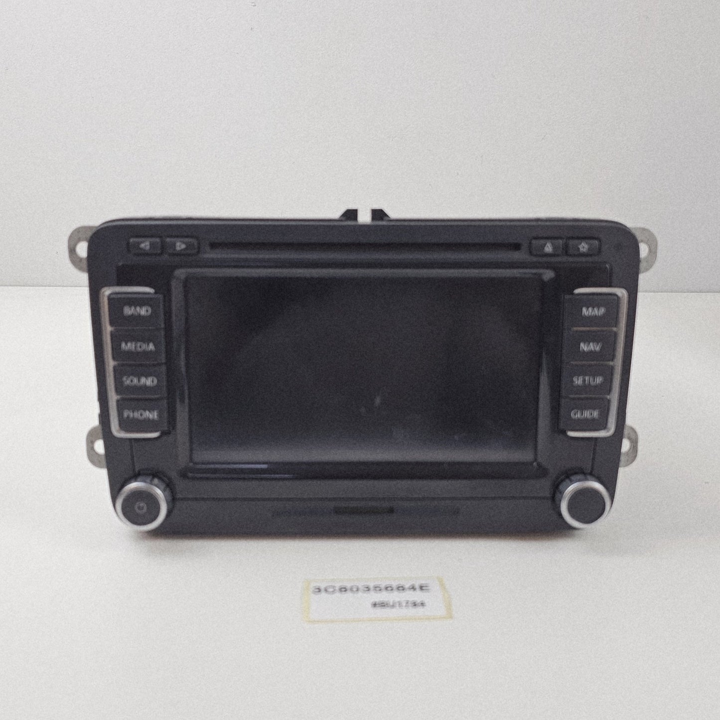 2010-2016 Volkswagen Jetta RNS510 GPS Navigation Radio 3C8035684E