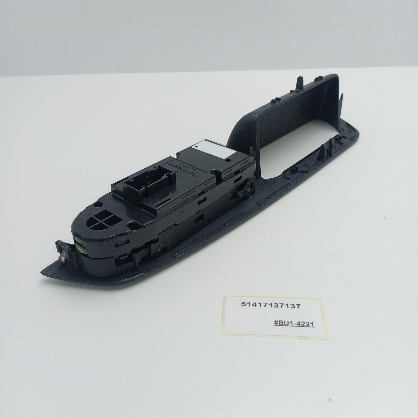 2007-2013 BMW X5 Front Door Window Switch Panel 51417137137