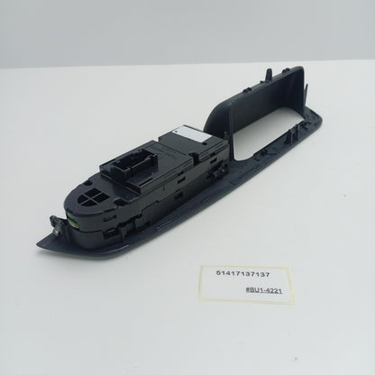 2007-2013 BMW X5 Front Door Window Switch Panel 51417137137