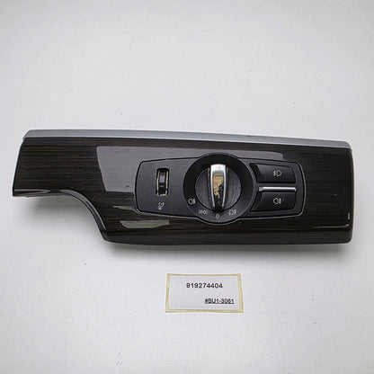 2012 BMW X3 Headlight Switch Control 919274404