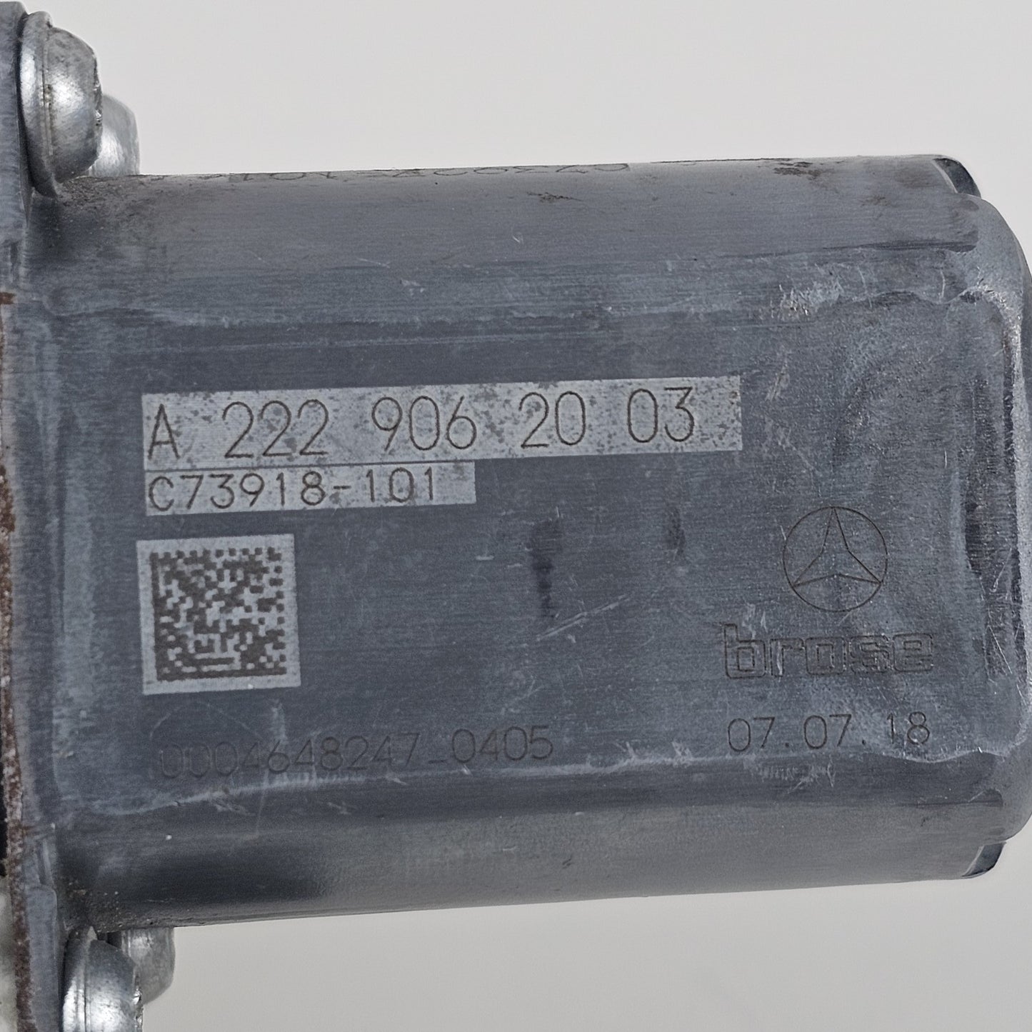 2018-2020 MERCEDES-BENZ S450 REAR RIGHT WINDOW CONTROL MOTOR A2229062003