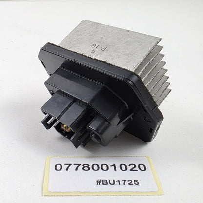 2009-2019 Range Rover Sport A/C Heater Blower Motor Resistor 0778001020