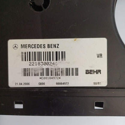 2006-2013 Mercedes-Benz CL Rear Right Passenger Leg Air Duct 2218300246