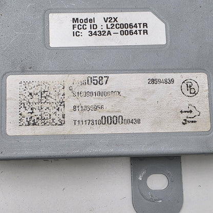 2019 Cadillac CTS Active Communication Control Module 3432A0064TR