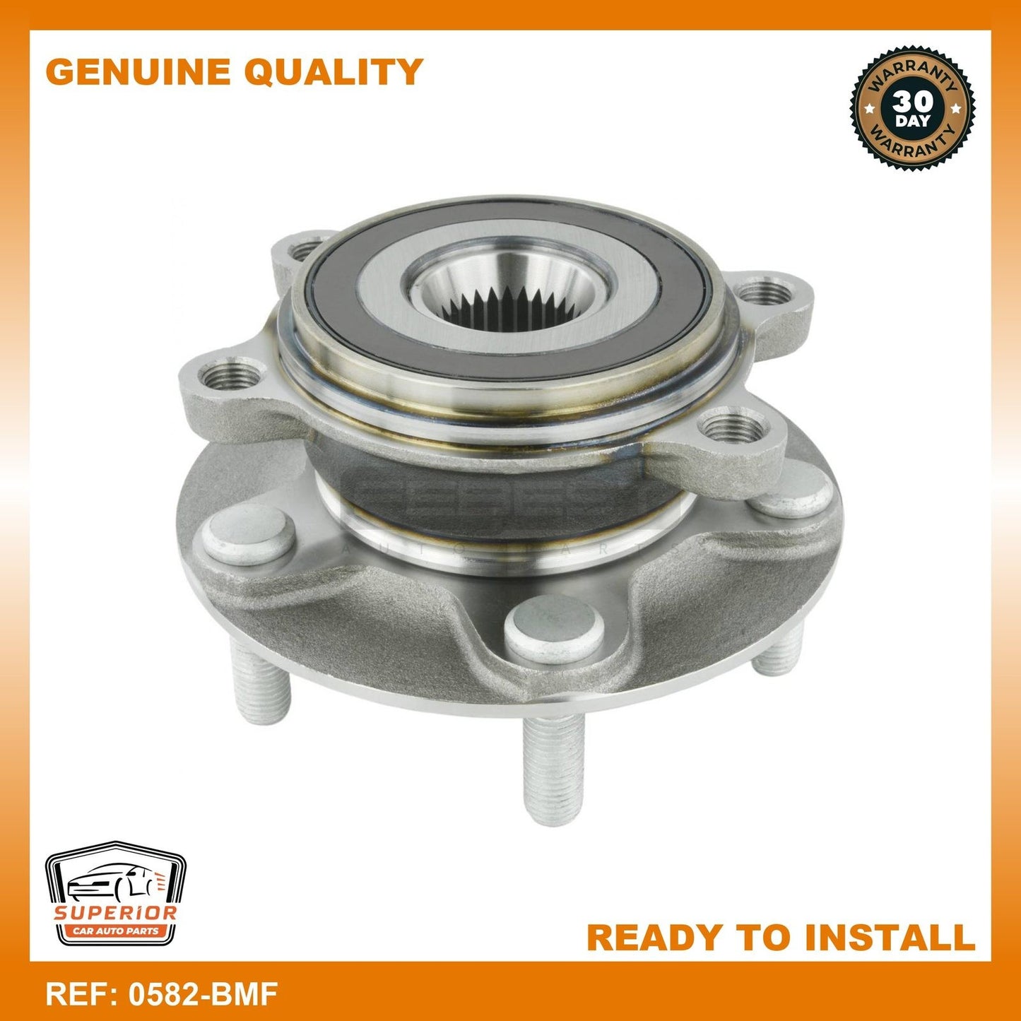 FEBEST 2013-2016 Mazda 3 Front Wheel Hub 0582-BMF